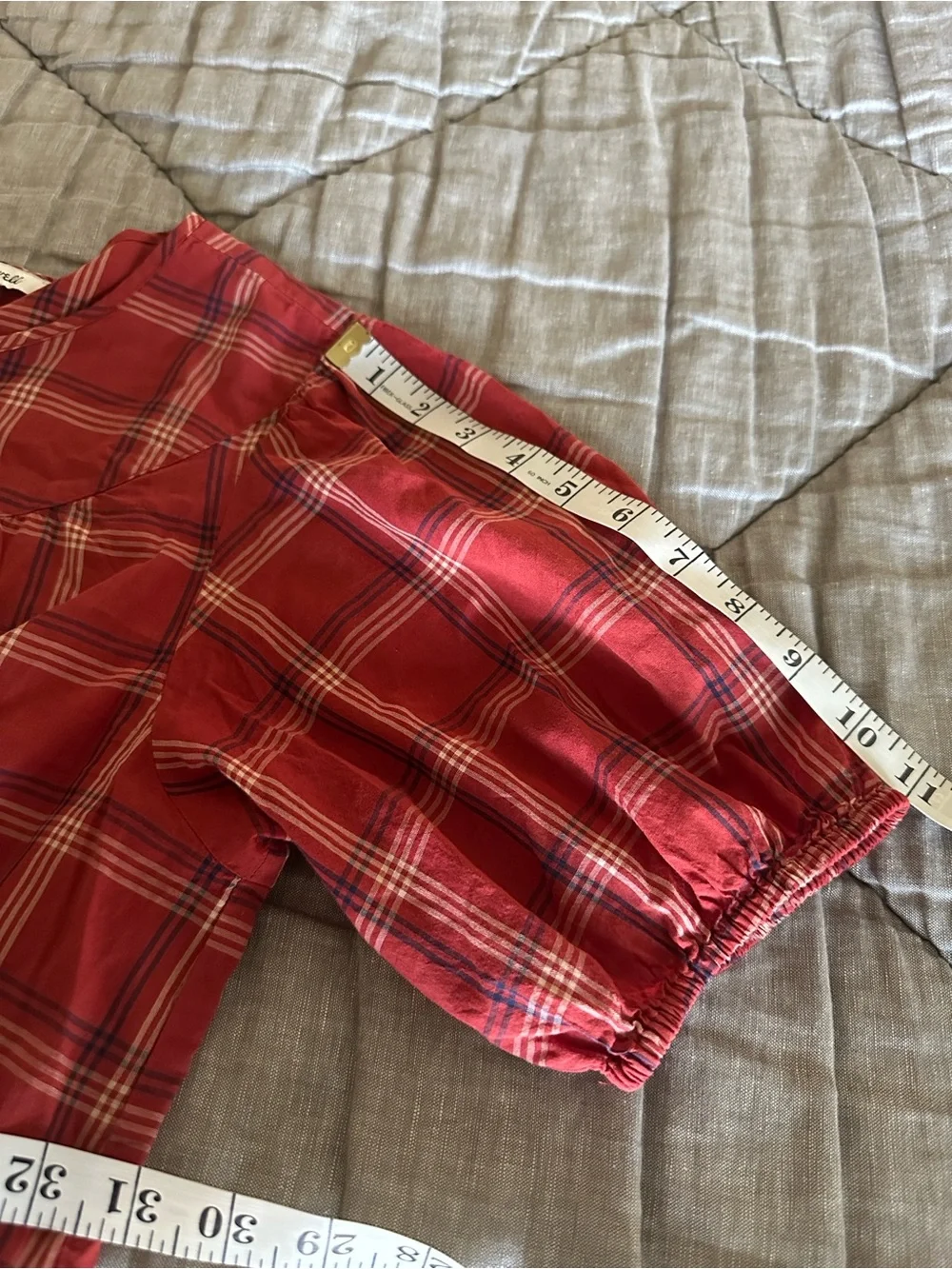 Madewell Prose Shirt in plaid Size M